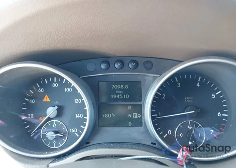 2008 Mercedes-Benz Ml 350 4Matic из США, поврежденный, VIN 4JGBB86E98A323517